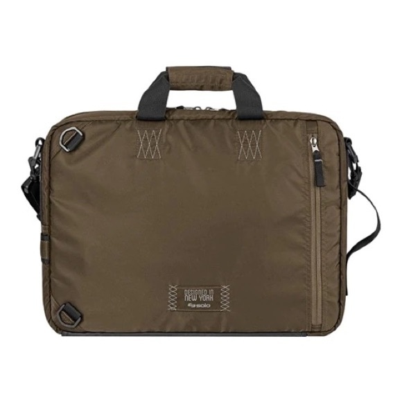 SOLO Black Ops ZONE—Laptop case - 15.6-inch Hybrid Briefcase VS Backpack - Picture 6 of 10